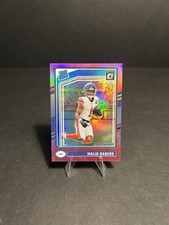 2024 Donruss Optic Malik Nabers Pink Holo Rated Rookie Giants 271