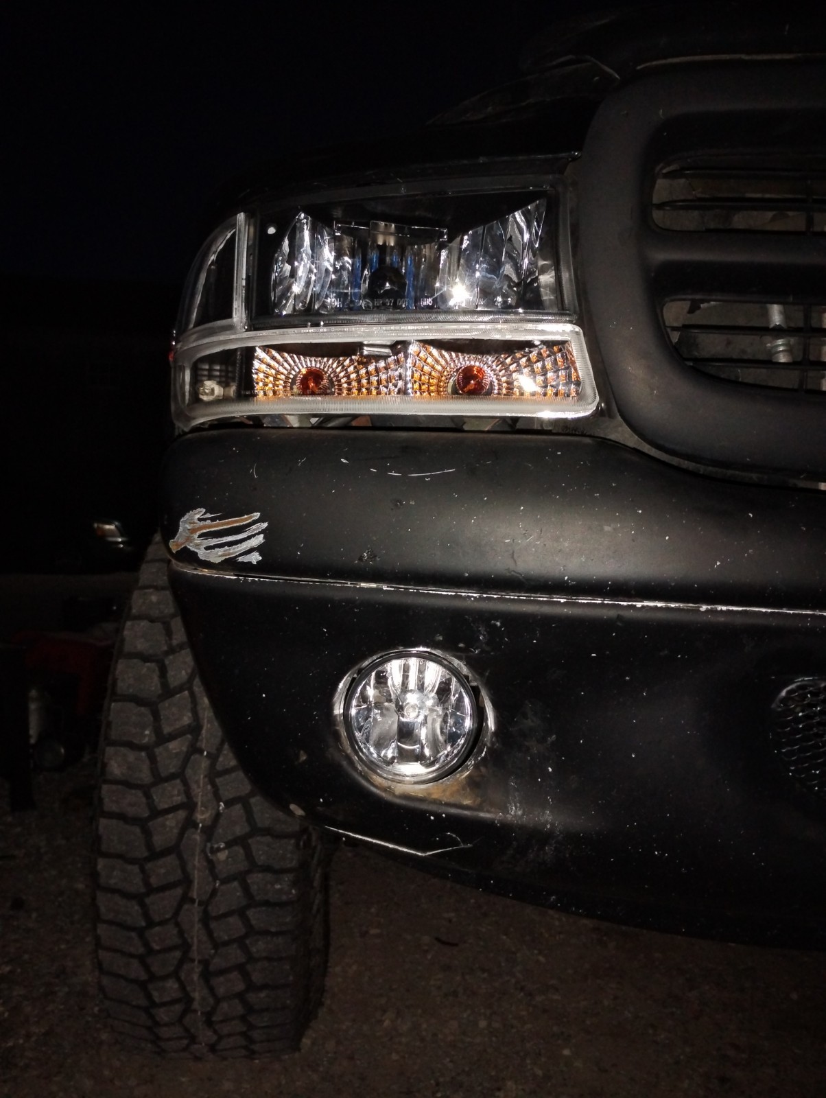 Chrome Housing Clear Corner Headlights For 1997-2004 Dodge Dakota & Durango