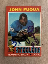 John Fuqua Authentic Hand Signed 1971 Topps Rookie Card RC #76 - Autograph