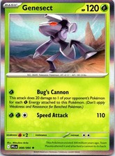 Genesect 008/094 Rare Phantasmal Flames Pokemon Holo NM