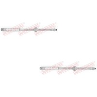 2X Quick Brake Bremsschlauch Links Rechts Passend FüR Fiat Panda 169 169_