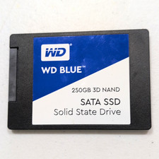 Western Digital WD Blue 250GB 2.5in SATA 3D NAND Internal SSD WDS250G2B0A