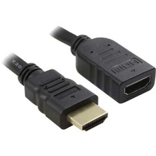 Unirise - HDMI-MF-25F - Unirise HDMI Extension Audio/Video Cable with Ethernet
