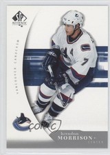 2005-06 SP Authentic Brendan Morrison #99 0i6