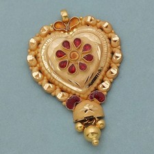 New 22k print amazing gold 3.5 cm pendant for son sweetest day jewelry