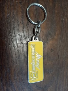 porte clé metal voiture " MENY NANCY " Opel