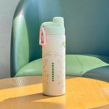 Nuovo bicchiere SS 2025 Cina Starbucks Spring Flower Series 21 oz con manico
