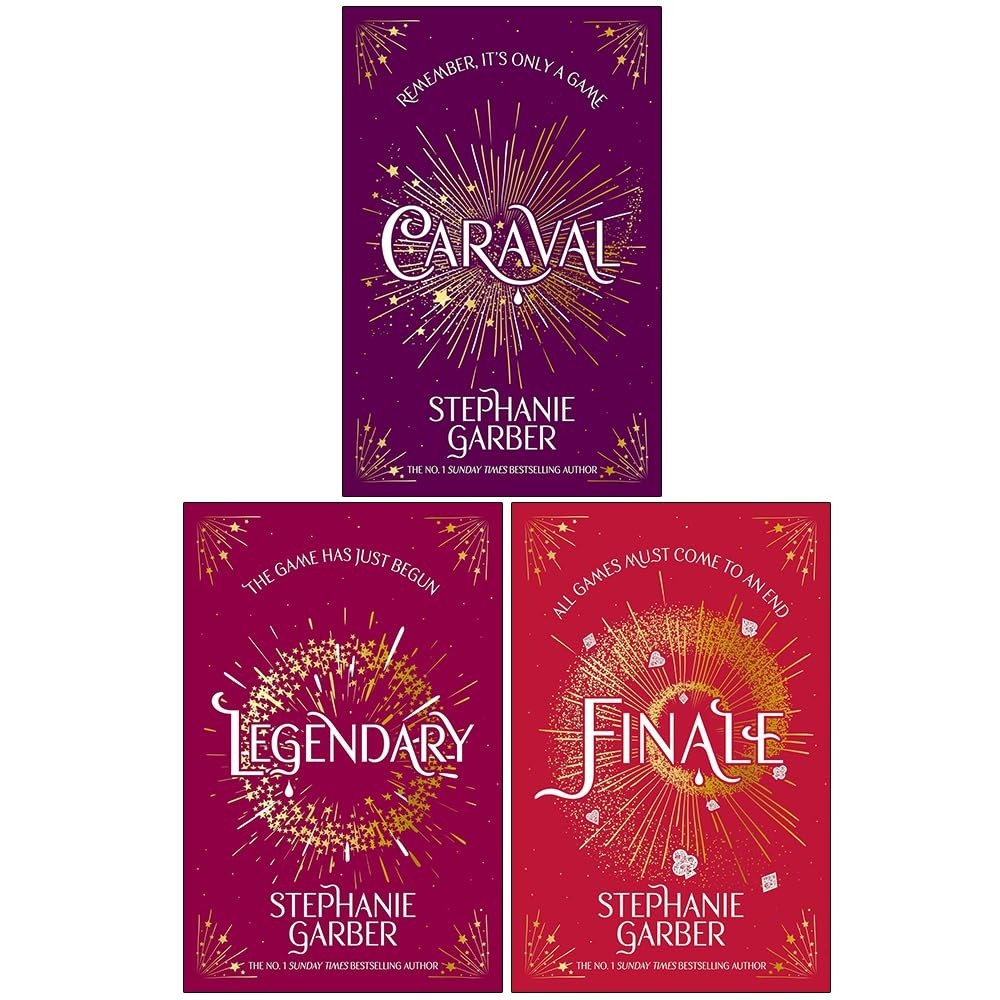 Caraval Series Trilogy Collection Stephanie Garber 3 Books Set Finale, Legendary