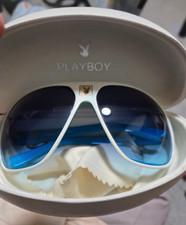 playboy white and blue sunglasses LOST @ SHAMBALA (anything for its return!)