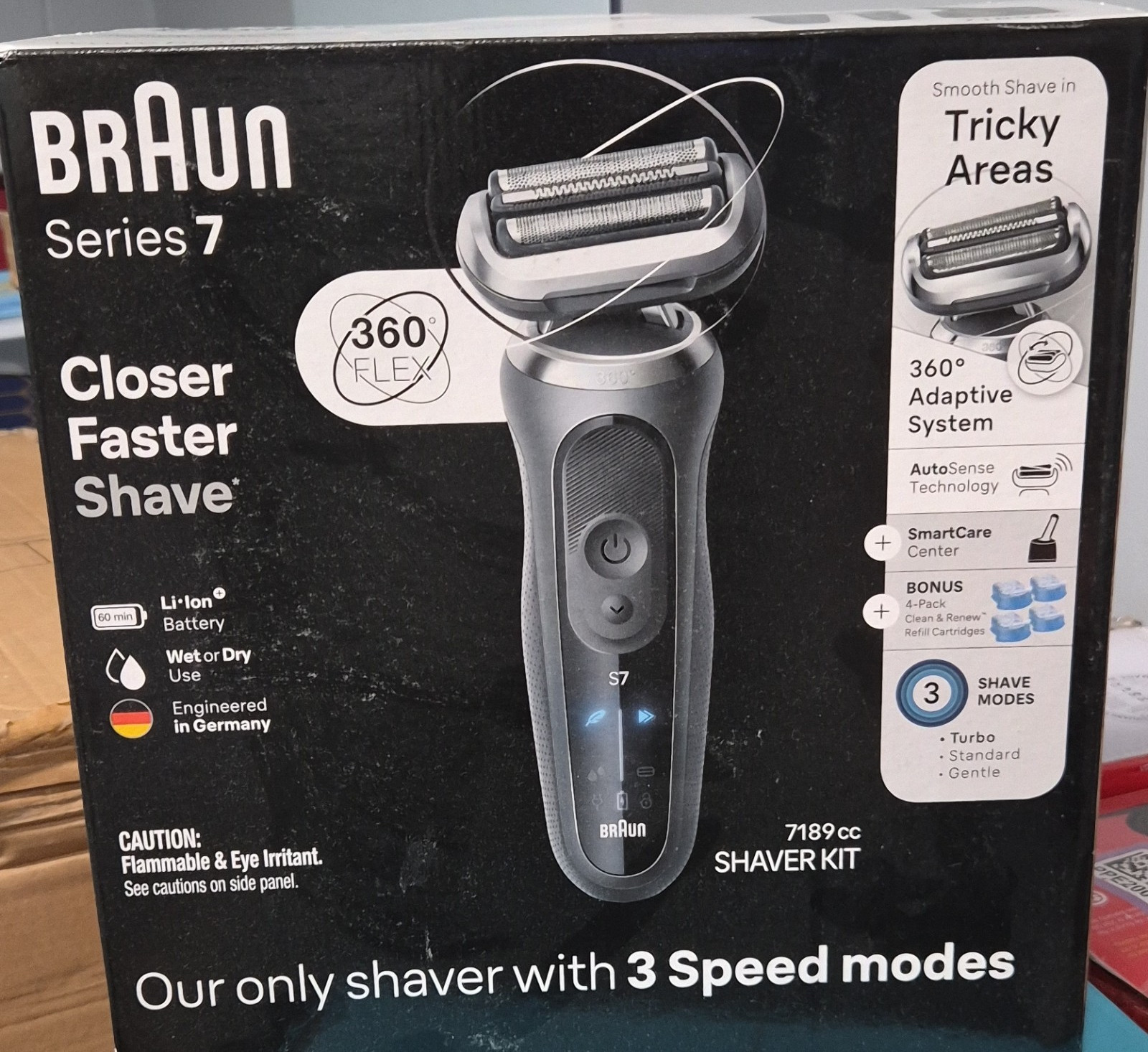 Kit Wet/dry Rechargeable Men Gray