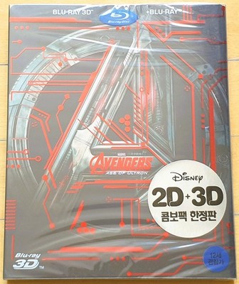 Avengers 2: Age of Ultron - Steelbook (Korea Import) Blu-ray NEU/OVP