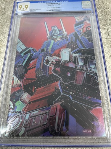 Transformers 17 CGC 9.9 Big Time Foil Variant Cover 2/25 up 9.8 - Picture 3 of 5
