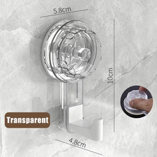 Nail-Free Vacuum Hooks Powerful Suction Cup Reusable Storage Hook Heavy Duty Bat