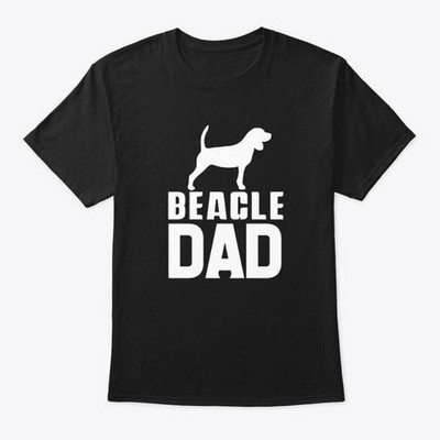 Beagle Dad  Cute Dog Lover  for Men T-Shirt Made in the USA Size S to 5XL