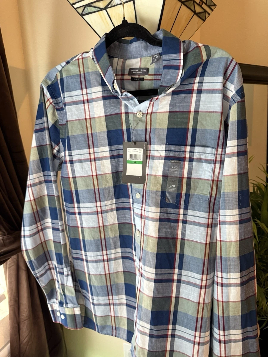 Van Heusen Miracle All Cotton 長袖開襟シャツ 60'S VAN HEUSEN
