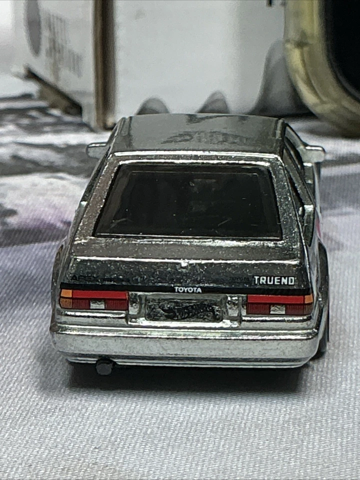 Carro de corrida Hot Wheels Zamac JBY80 pacote com 6 Toyota AE86 Sprinter Trueno GJR77 solto - Imagem 4 de 4