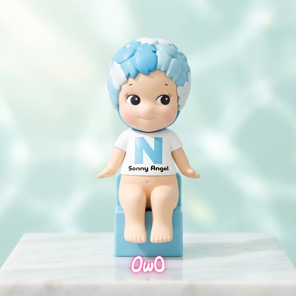 Sonny Angel 11th Anniversary Sitting Cherry Blossom 2015 Letter N