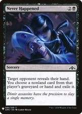 x4 Never Happened - Mystery Booster - NM - MTG