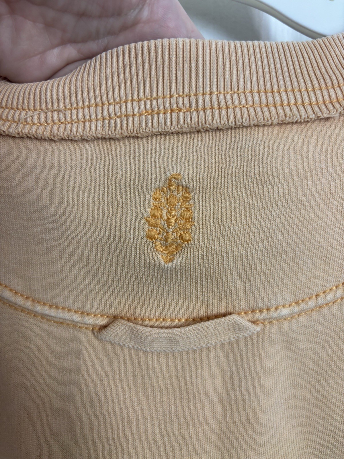 FP Movement Intercept Orange Pullover Oversized S… - image 3