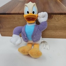 2001 Disney House Of Mouse 5" Donald Duck Plush McDonalds Toy Rare