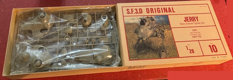 S.F.3.D ORIGINAL  JERRY Heavy Armored Fighting Suit  NITTO Series 10 Sealed Bags