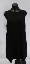Everlane Women's The Dream '90s Shift Slim Fit Mini Dress AR8 Black Size 8 NWT