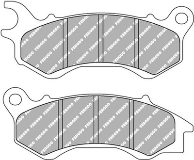 FERODO RACING Bremsbelagsatz Scheibenbremse FDB2256EF Eco Friction Schachtel 125