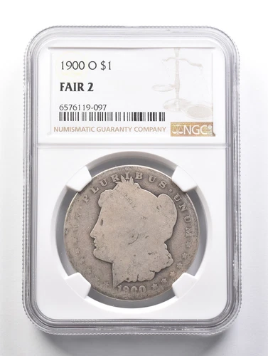 LOWBALL 1900-O Morgan Silver Dollar NGC Low Ball FR2 FR-2 Fair Pocket Piece *557