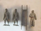 MARX BLUE AND GRAY PLAYSET CONFEDERATE STRETCHER CREW CENTENNIAL 54mm VINTAGE &