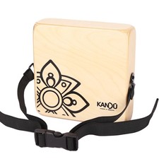 The Kandu Mashbox - is the first-ever wearable drum shaker,small Cajon design...