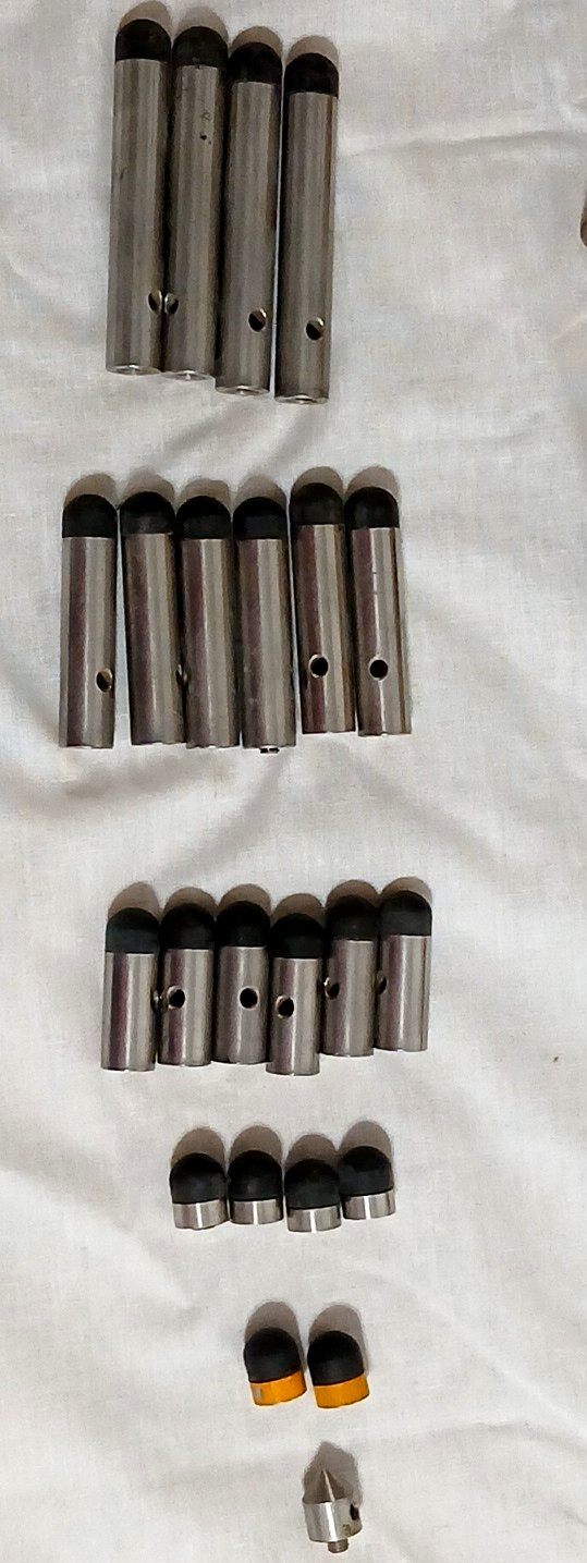 Topcon TP-L2 RED Pipe Sewer Laser W/RC-100 Remote & Case Red Beam TESTED WORKS!