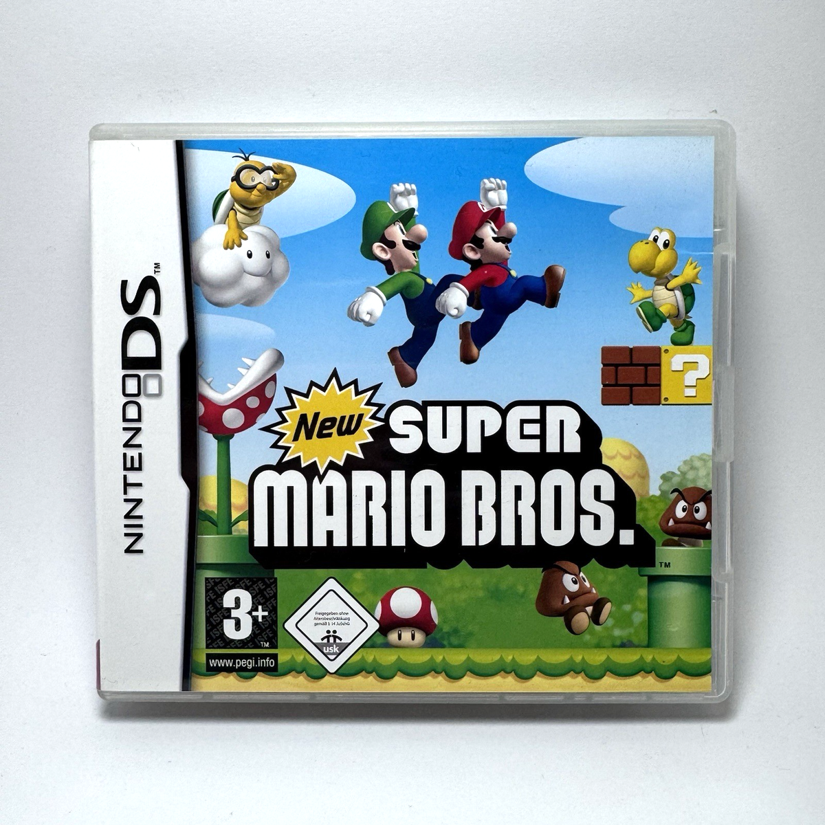 New Super Mario Bros Nintendo DS Game Original Multi Language