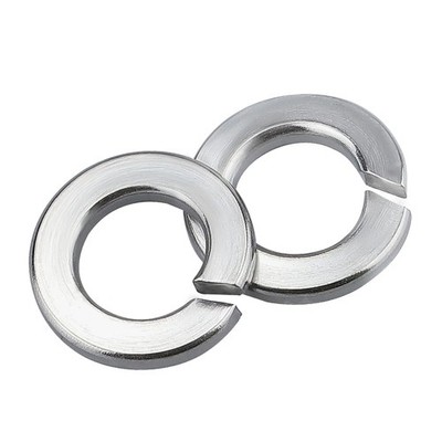 50Pack M8 Split Lock Washer, Stainless Steel 304 18/8, Spring Lock Washer for...