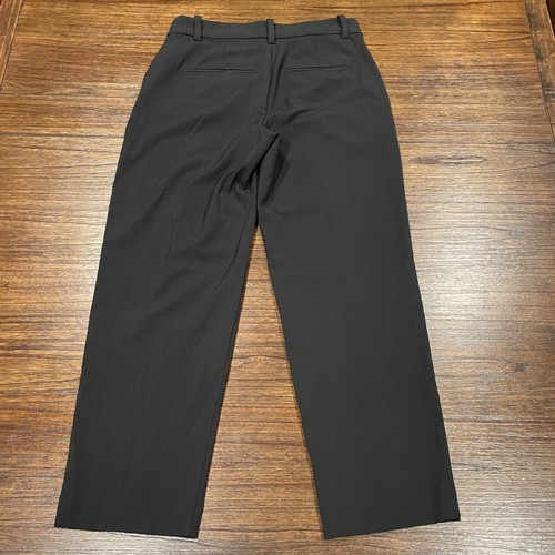 NWT Madewell Sz 0P Petite Fairbanks Dress Pant True Black Slim Tapered NO364 - Picture 5 of 11