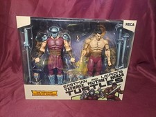 NECA Eastman & Lairds TMNT Shredder  Worms Of Madness Ninja Turtles Figure 2pack