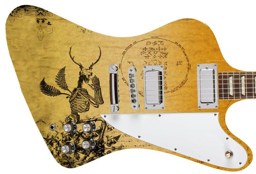 Guitar Skin Axe Wrap Re-skin DIY STARFISH SURPRISE 805 - Picture 25 of 25