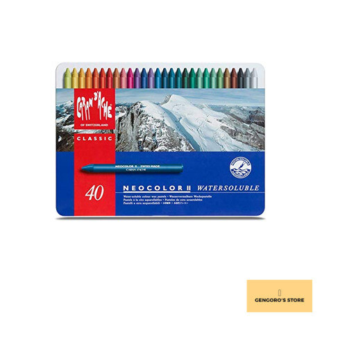 Caran d'Ache Classic Neocolor II AQUARELLE Water-Soluble Pastels