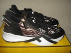 100% AUTHENTIC NEW MEN FENDI FLOW VERTIGO BLACK MIX MEDIA SNEAKER UK 11/US 12 — photo 4