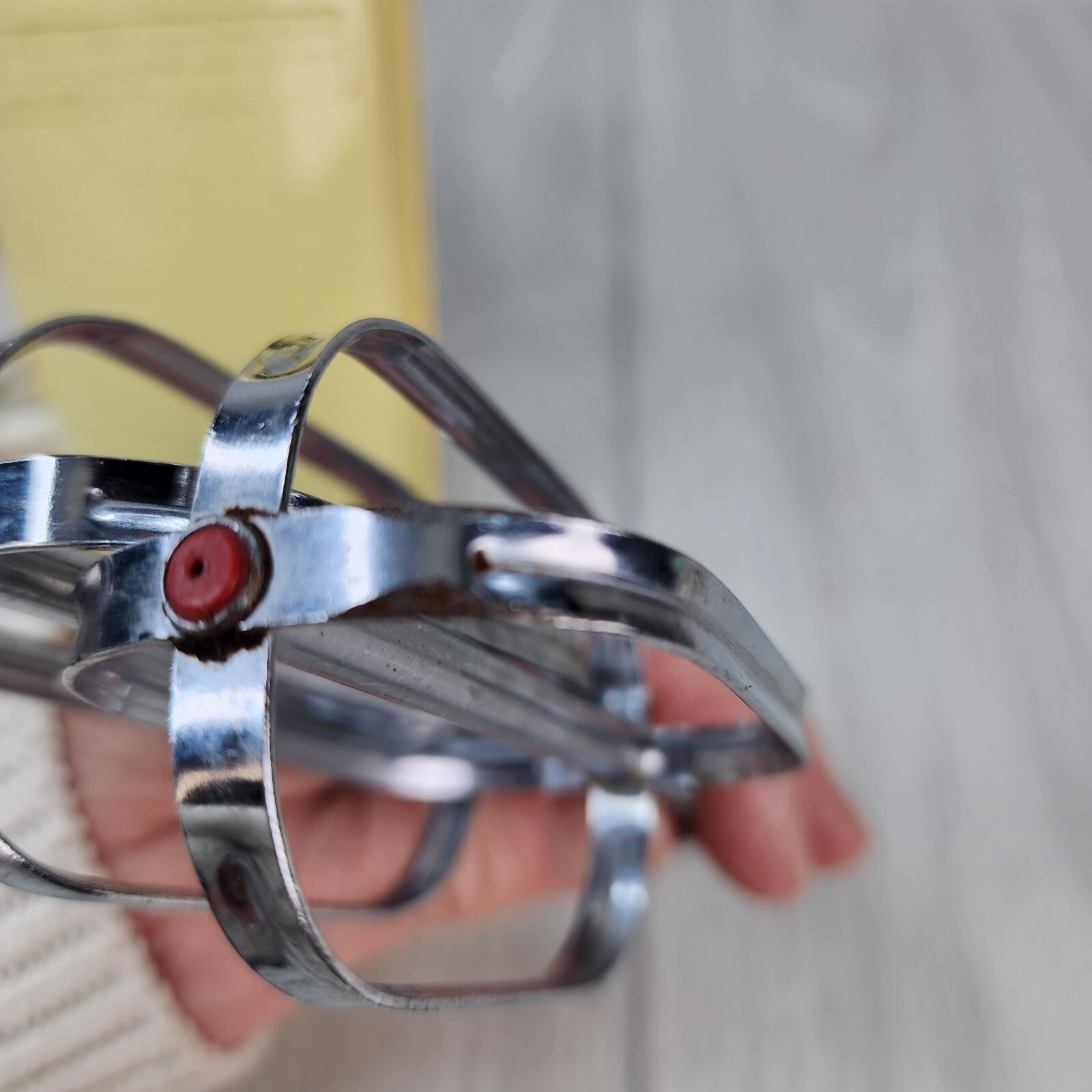 Vtg 1960s–70s Sunbeam Mixmaster Hand Held Mixer Yellow Model HMO-1 Tested Works