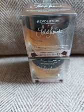 2 X 15ml Revolution Jake Jamie Sticky Toffee Pudding Lip Balms Masks
