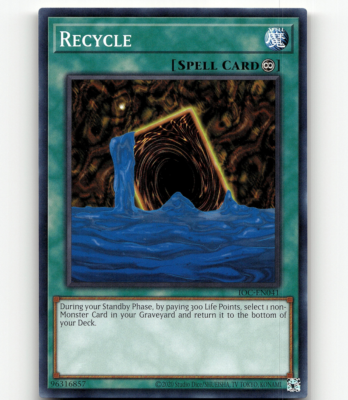 Yugioh - Recycle - Invasion of Chaos 25th Anniv. | eBay