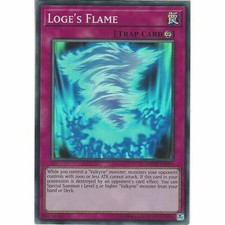 Loge's Flame DANE-EN091 - Super Rare Card Unlimited Ed - Yu-Gi-Oh! Dark Neostorm
