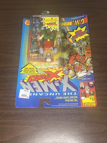 VTG 1992 G.W. BRIDGE X-FORCE ACTION FIGURE TOY BIZ NEW SEALED X-MEN MARVEL - Picture 6 of 8