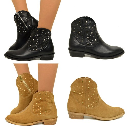 Stivaletti Bassi con Borchie| Compra online