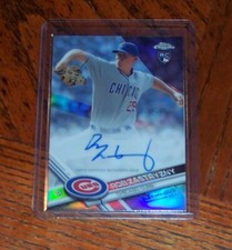 ROB ZASTRYZNY 2017 TOPPS CHROME ROOKIE REFRACTOR AUTOGRAPH AUTO #103/499