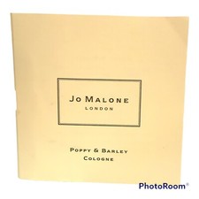New Jo Malone Poppy Barley Cologne Spray 0.05 fl oz/1.5 ml Sample New