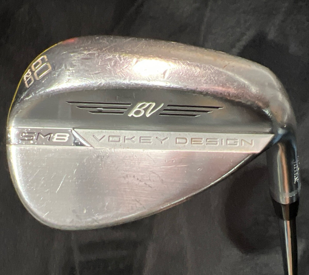 Titleist BV Vokey SM8 D Grind 60/ 12D Tour Chrome Wedge Flex Mens RH Single  Club