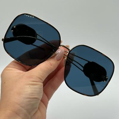NEW DIOR DIORBOBBY S1U B5B0 Gold Havana/Blue Authentic Women  display picture 3