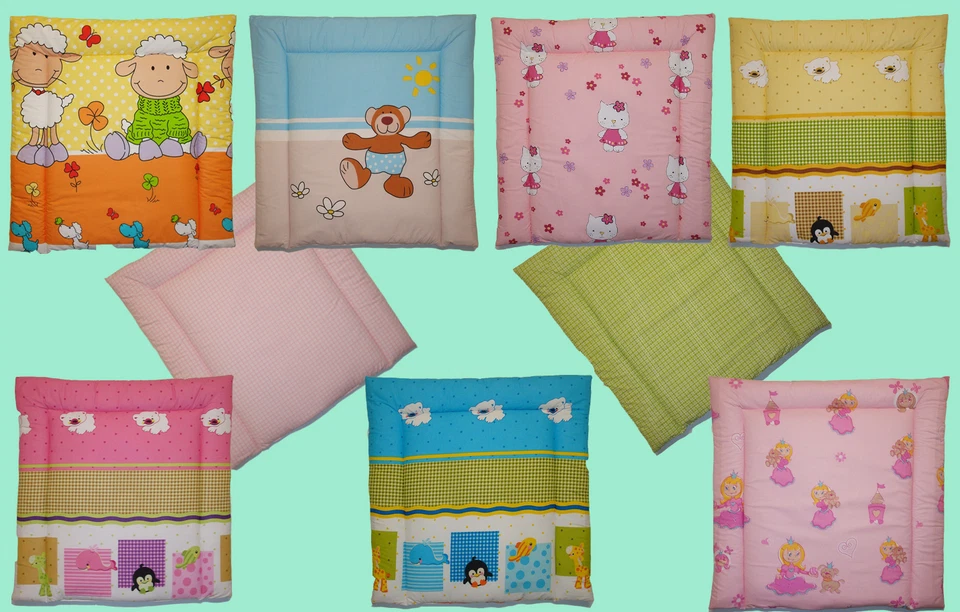 Wickelauflage 64x64cm Wickeltischauflage Baumwolle Viele Muster !