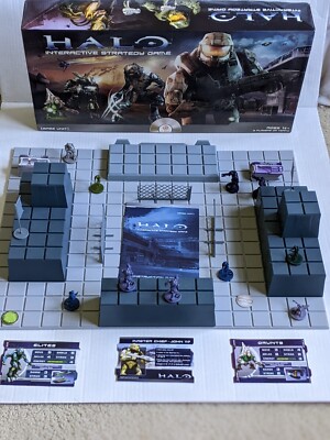 2008 Halo Interactive Strategy Board Game Replacement Parts & Cards Microsoft